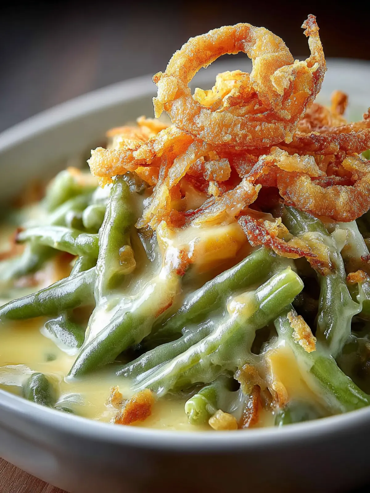 Irresistible Classic Green Bean Casserole Recipe First Image