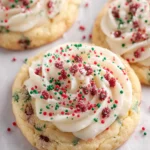 Christmas Sprinkle Sugar Cookies First Image