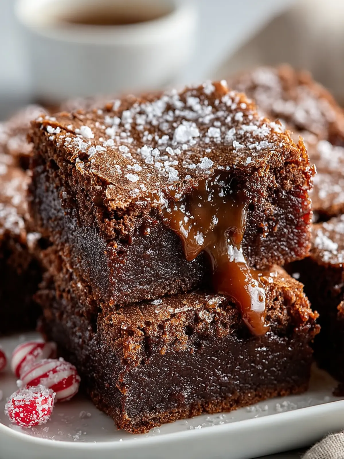 Amazing Non-Alcoholic Gingerbread Brownies Recipe First Image