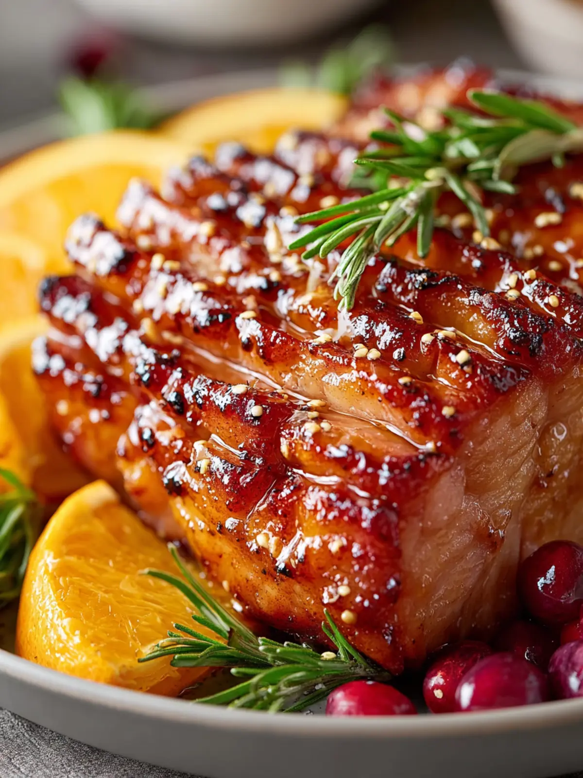 Honey Glazed Ham Recipe First Image