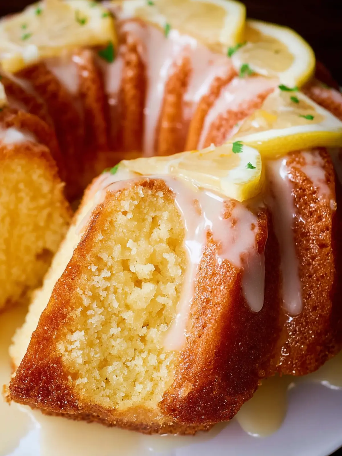 Lemon Bundt Cake {With Cake Mix} First Image