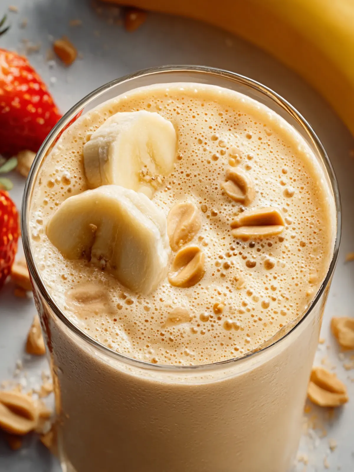 Peanut Butter Smoothies Recipe First Image