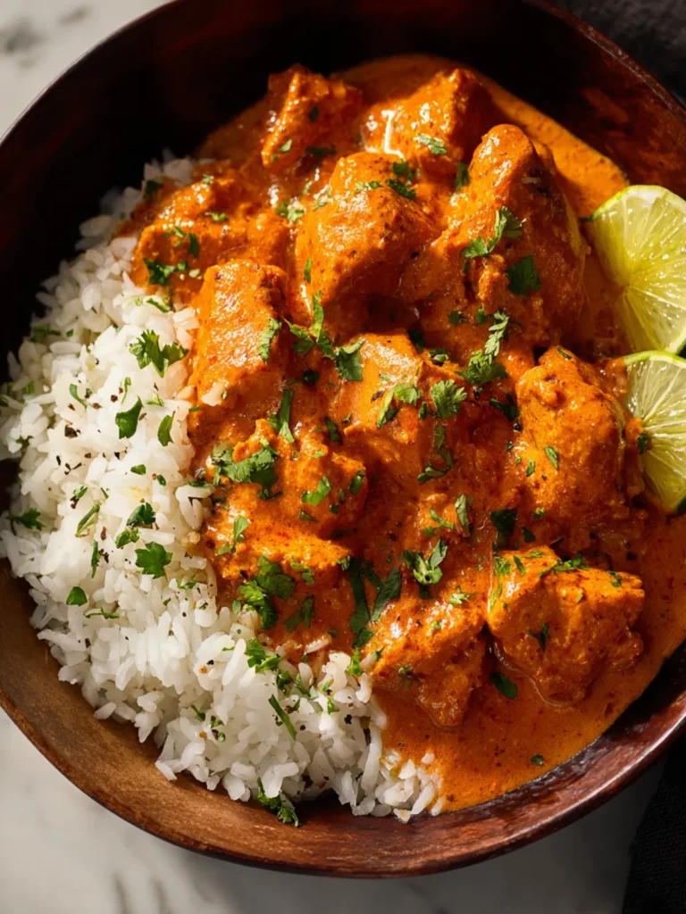 Slow Cooker Butter Chicken First Image