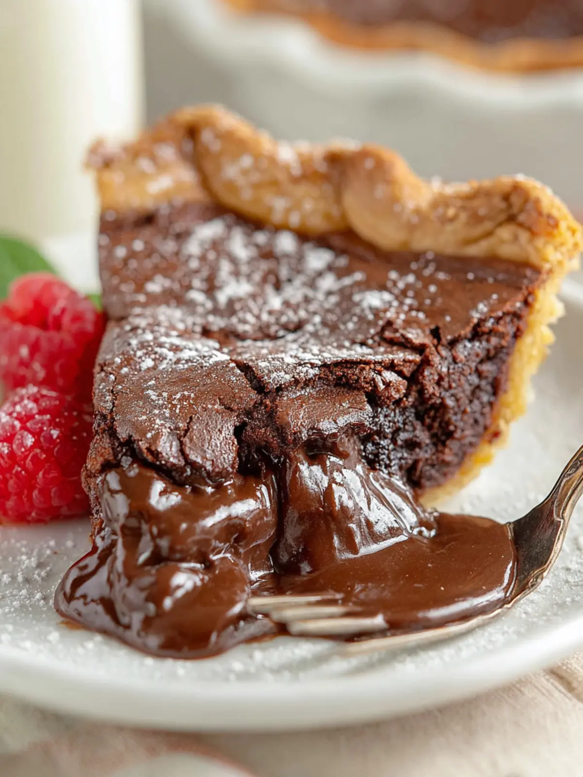 Chocolate Chess Pie First Image