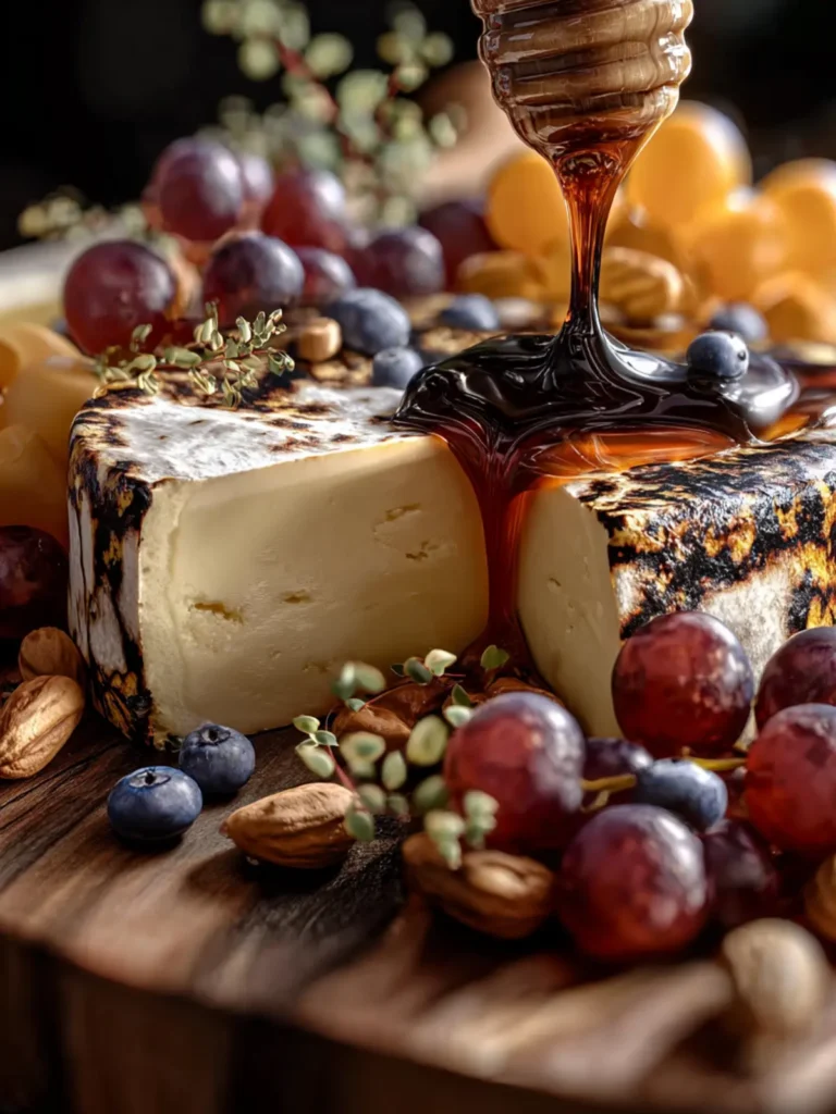Irresistible Fall Cheese Board with Crackling Caramel First Image