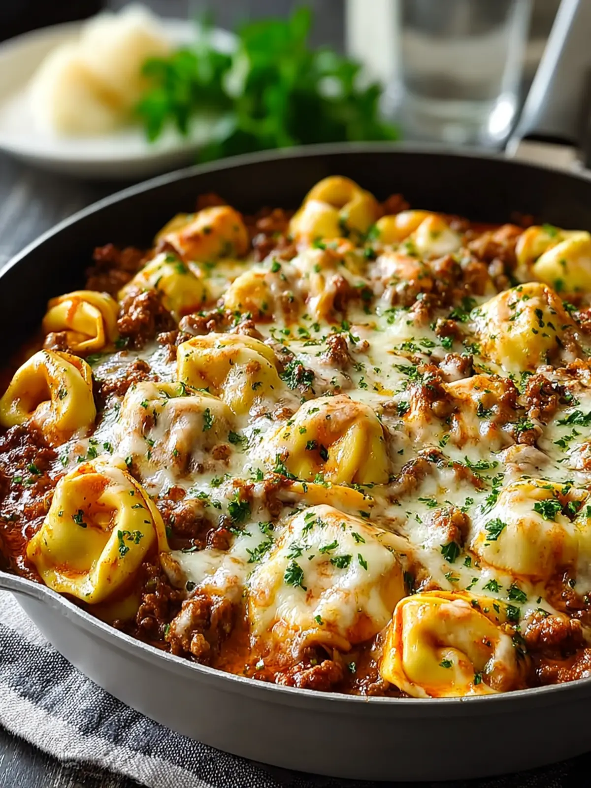 Irresistible Beefy Tortellini Bake for Cozy Nights First Image