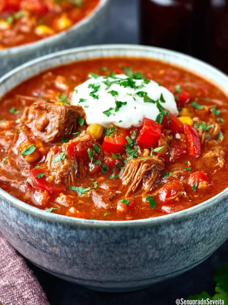 Instant Pot Texas Brisket Chili First Image