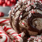 Peppermint Mocha Cheesecake Ball (No-Bake Dessert) First Image