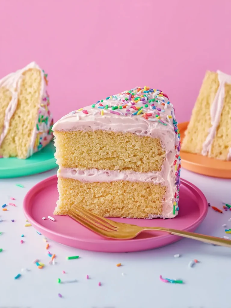 Easy Vanilla Cake (Vegan) First Image