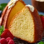 Sour Cream Pound Cake Recipe First Image