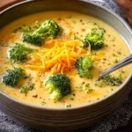 Irresistible Copycat Panera Broccoli Cheddar Soup Recipe First Image