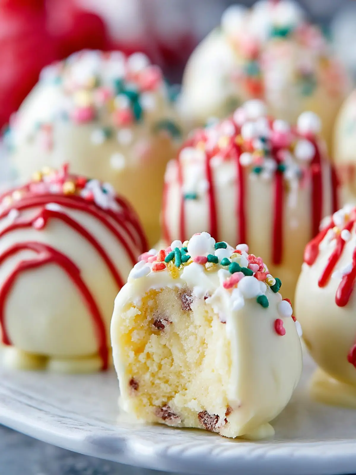 Sugar Cookie Truffles First Image