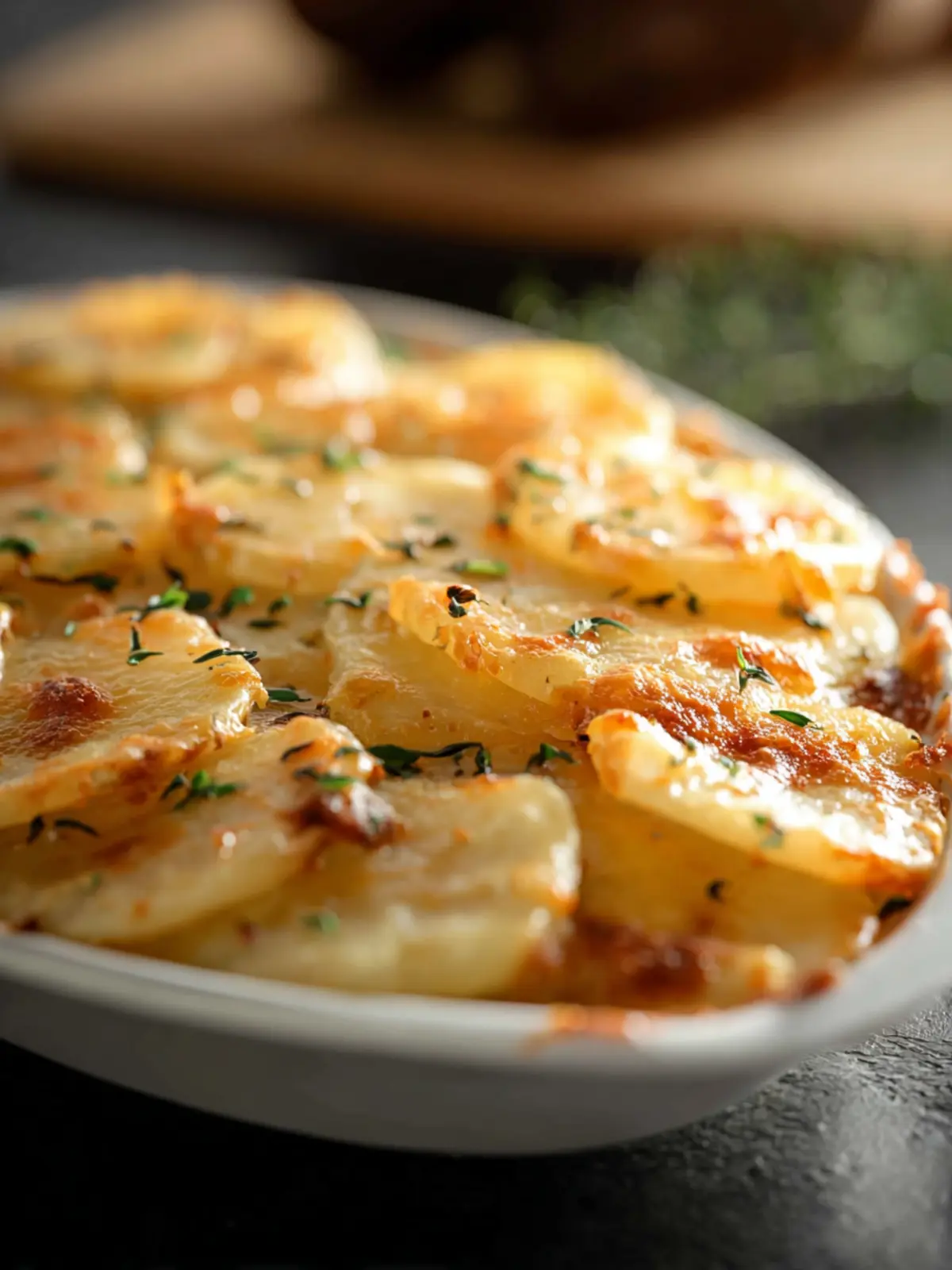 Au Gratin Cheesy Potato Bake First Image