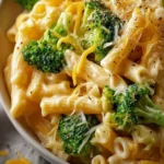 Broccoli Cheese Pasta Recipe First Image