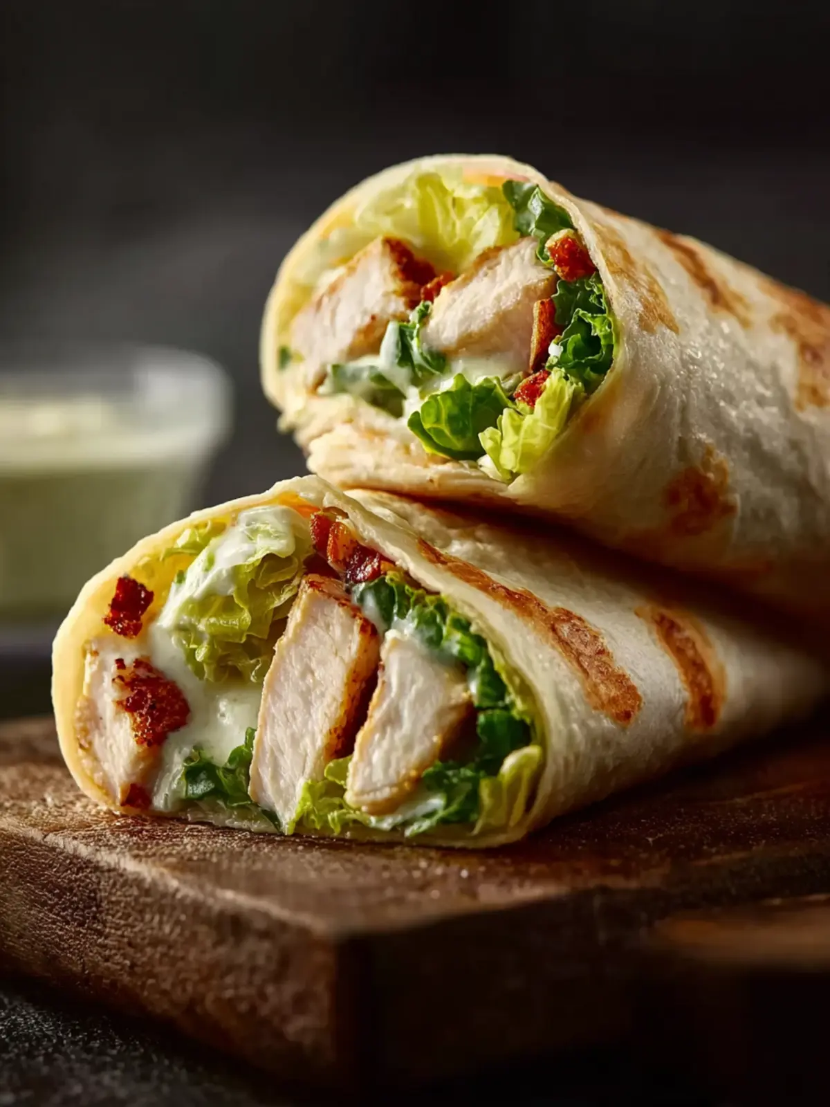 Chicken Caesar Wrap First Image