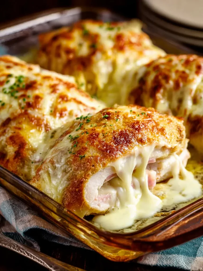 Chicken Cordon Bleu Bake First Image