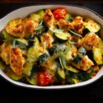 Chicken Zucchini Casserole First Image