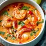 Cozy Coconut Curry Shrimp Soup First Image