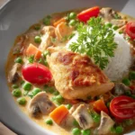 Delicious Huehnerfrikassee Recipe: Savory Chicken Delight! First Image