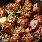Garlic Butter Steak Bites First Image