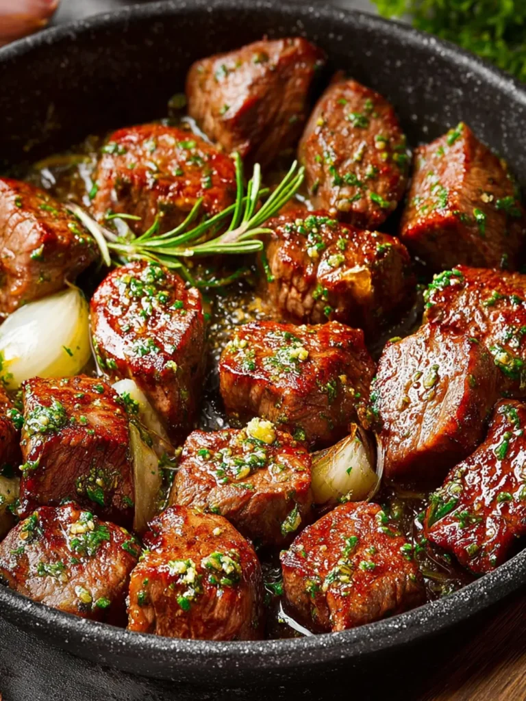 Garlic Butter Steak Bites First Image