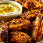 Greek Air Fryer Wings First Image