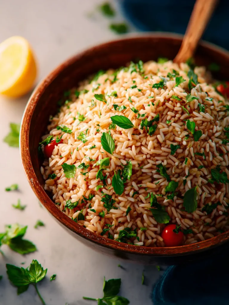 Greek Rice Recipe First Image