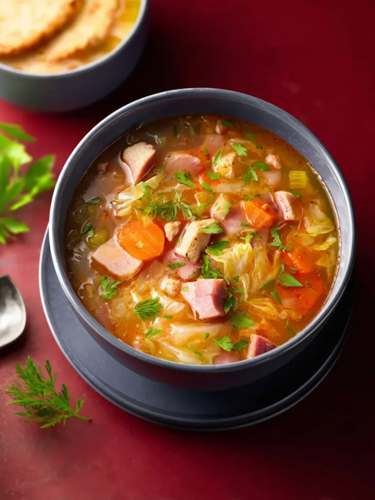 Ham and Cabbage Soup First Image