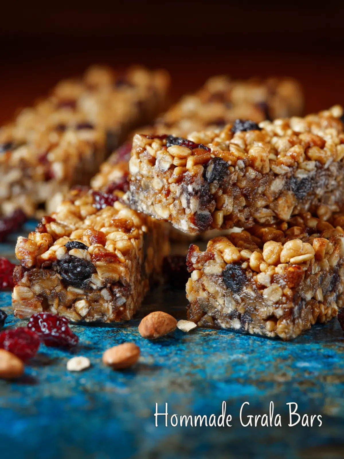 Homemade Granola Bars First Image
