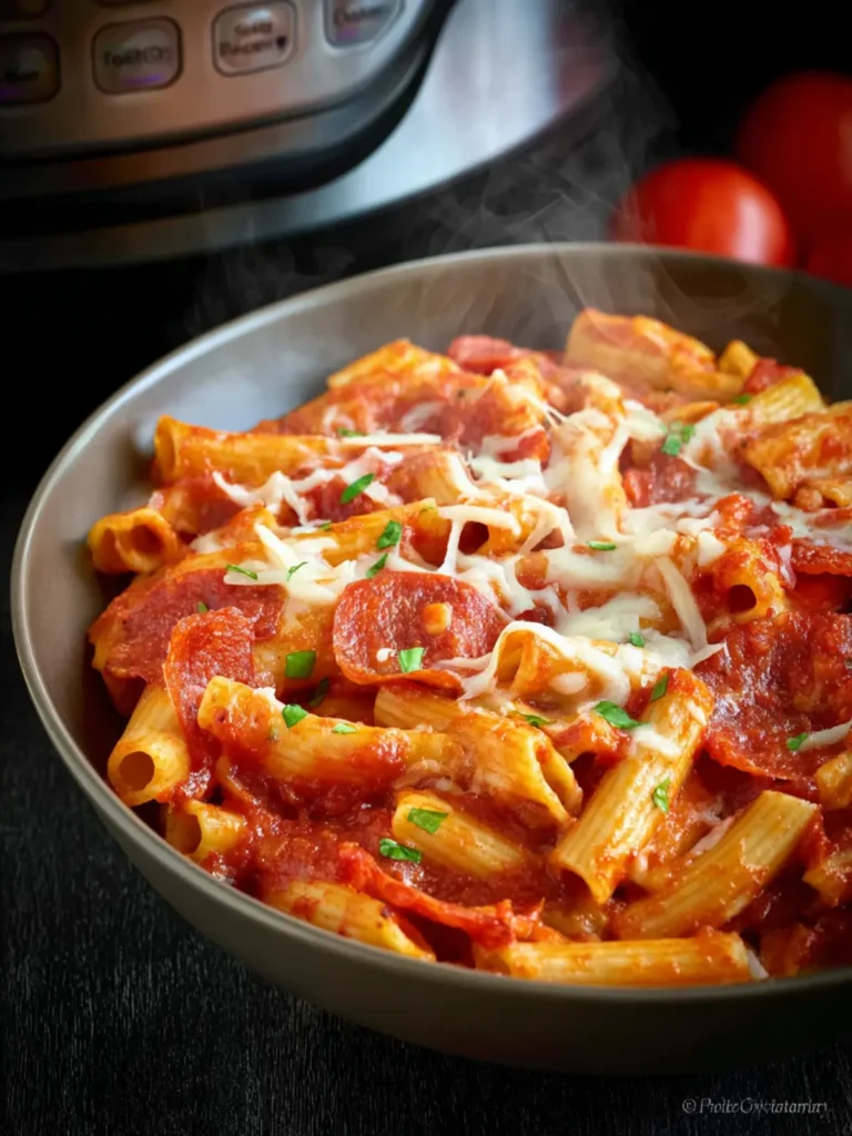 Instant Pot Pizza Pasta First Image