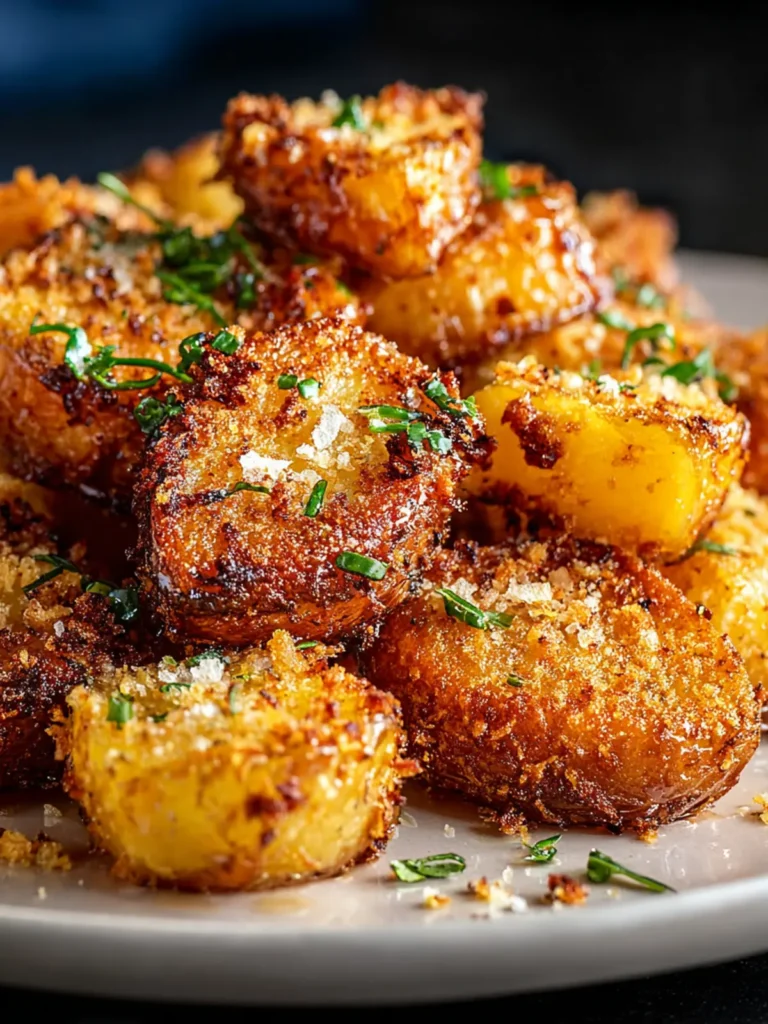 Irresistible Crispy Parmesan Roast Potatoes Recipe First Image