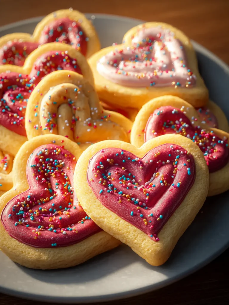 Irresistible Heart Shaped Butter Cookies Recipe to Delight First Image