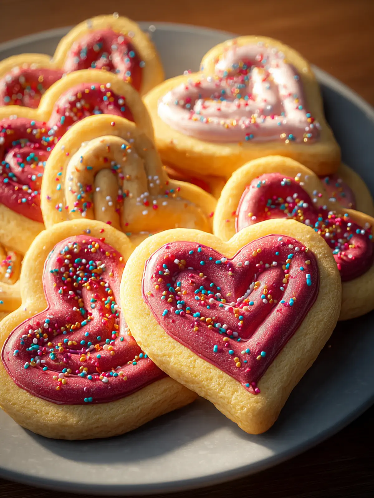 Irresistible Heart Shaped Butter Cookies Recipe to Delight First Image