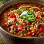 Slow Cooker Chicken Chili First Image