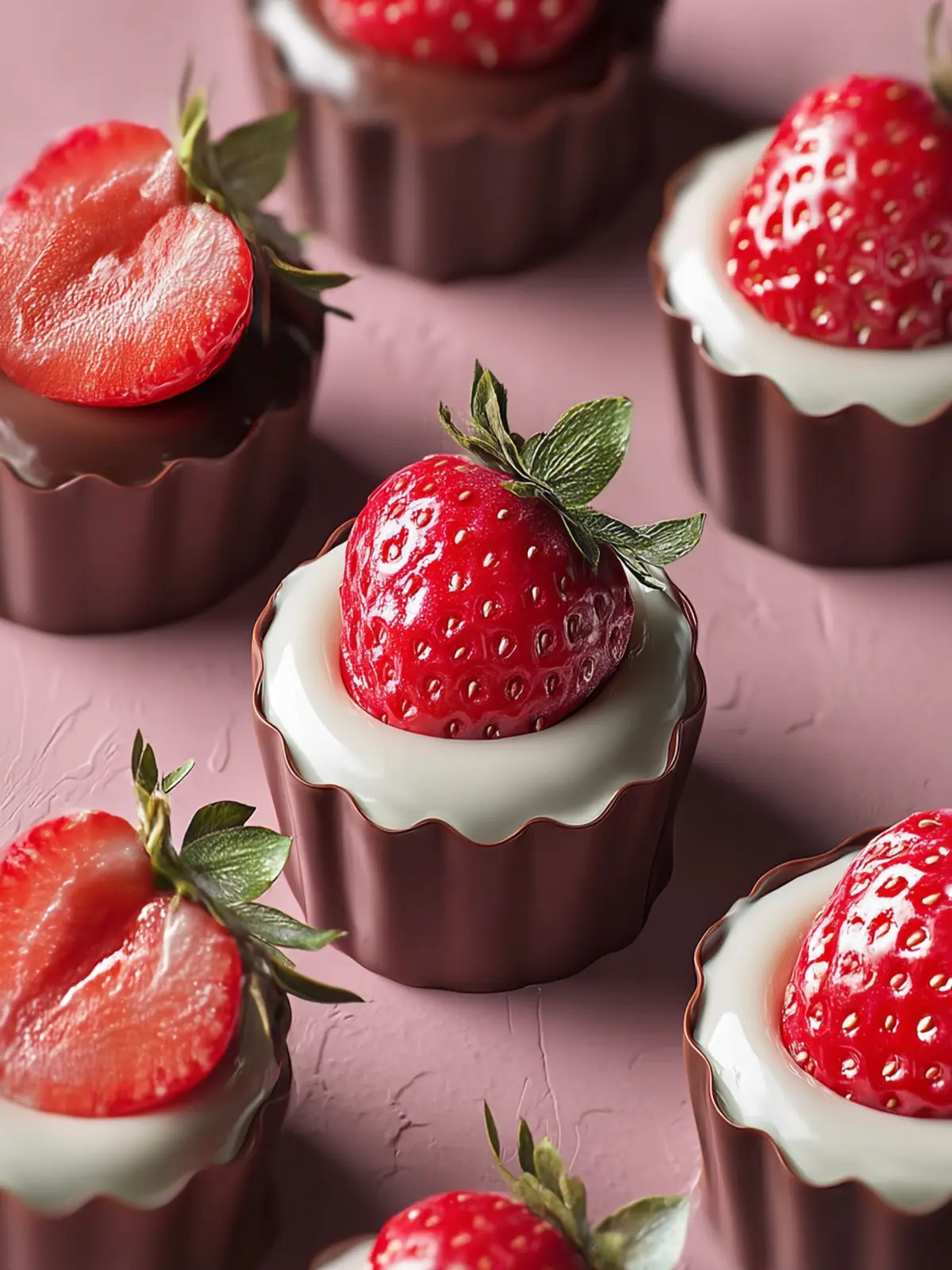 Strawberry Cream Chocolates First Image