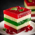 Triple Layer Christmas Jell-O First Image