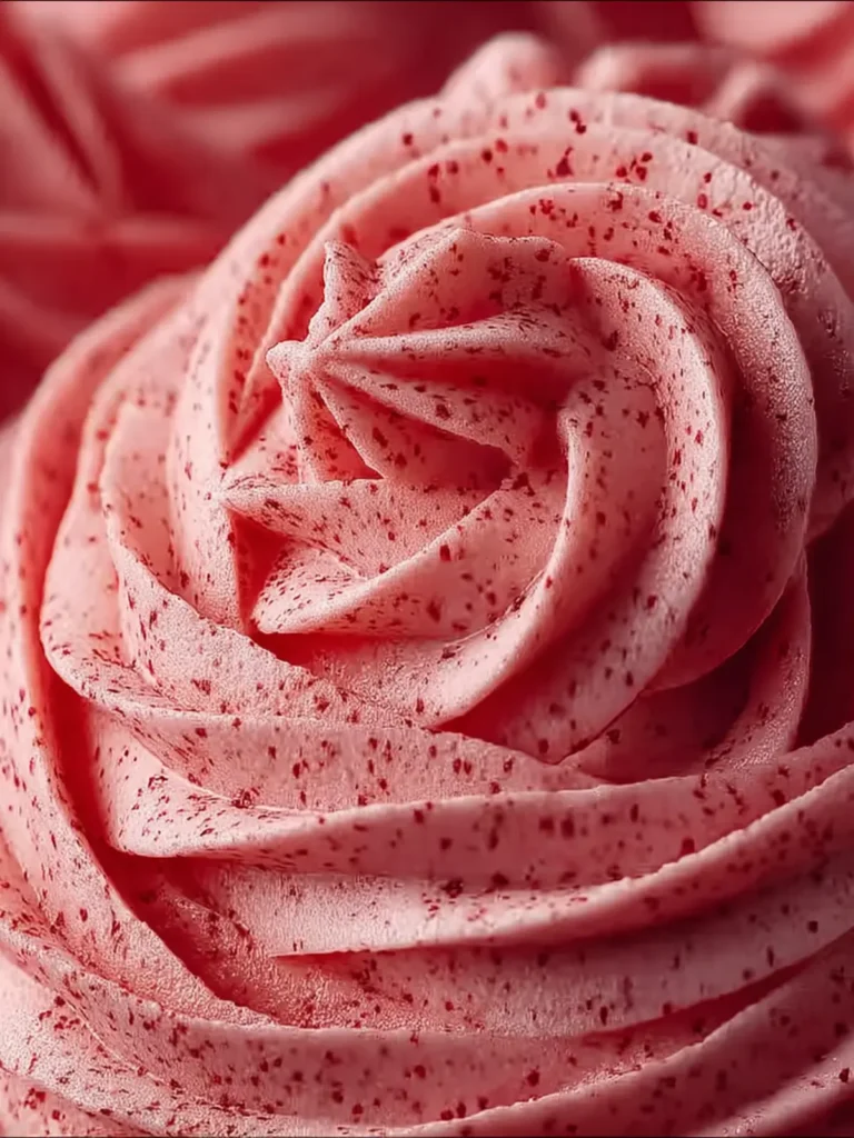 Strawberry Buttercream Icing Recipe First Image