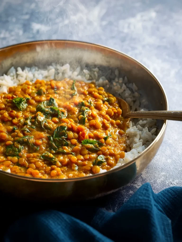 Quick Coconut Lentil Curry First Image