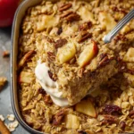 Baked Apple Oatmeal with Greek Yogurt First Image