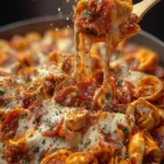 Cheesy Pizza Tortellini Dinner First Image