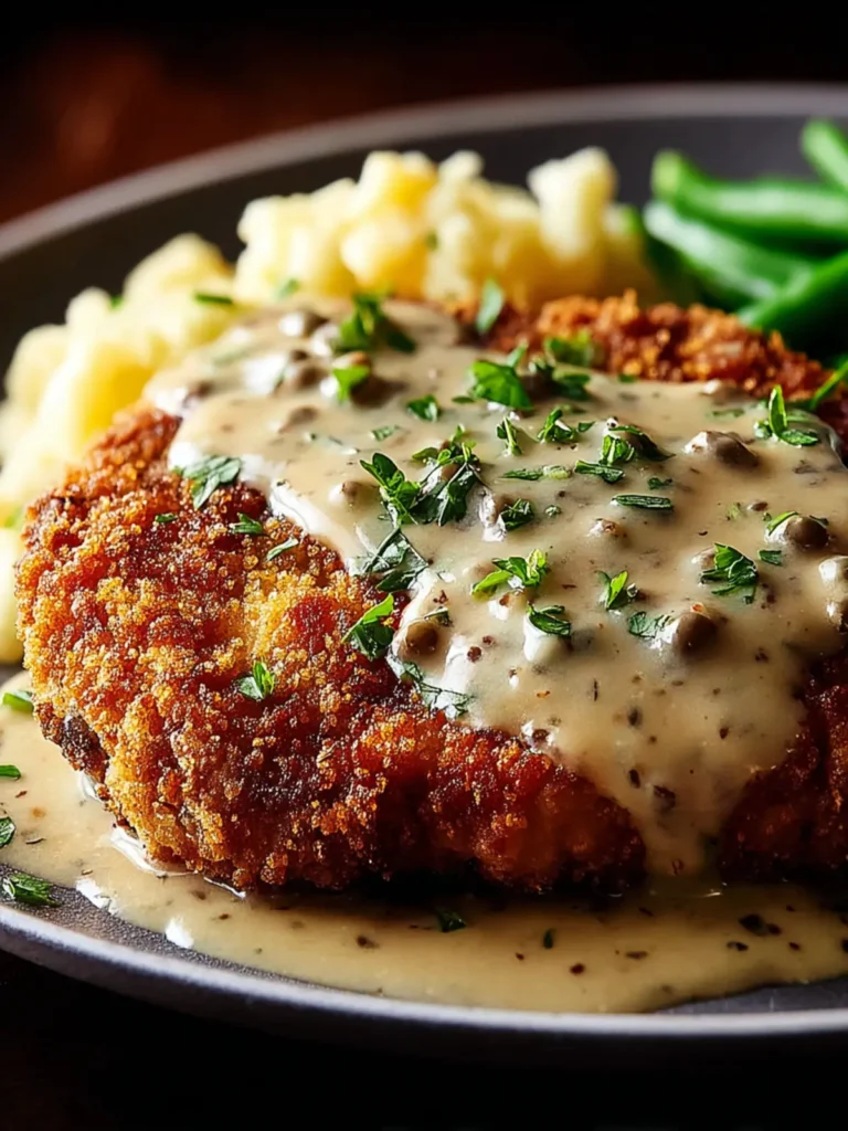 Chicken-Fried Steak with Gravy Recipe First Image