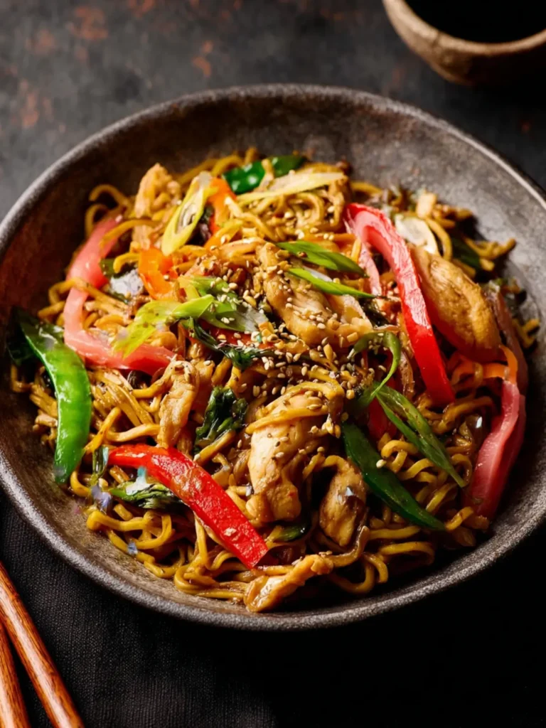Chicken Yakisoba First Image