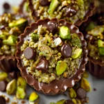 Chocolate Pistachio Crunch Cups First Image