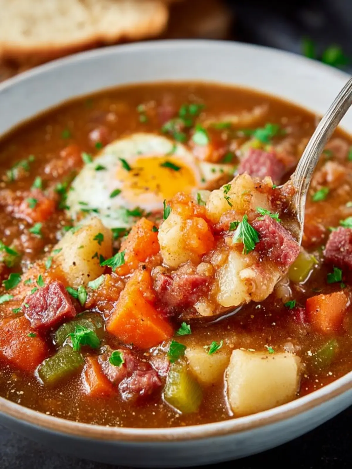 Corned Beef Hash Soup First Image