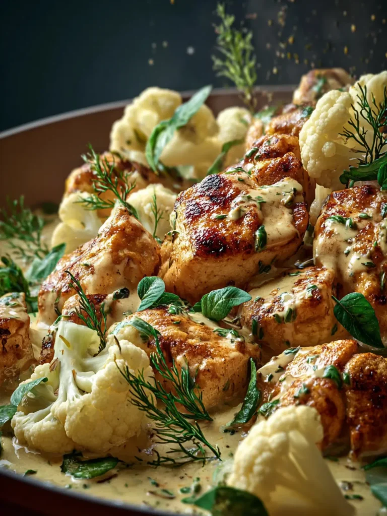 Creamy Chicken and Cauliflower First Image