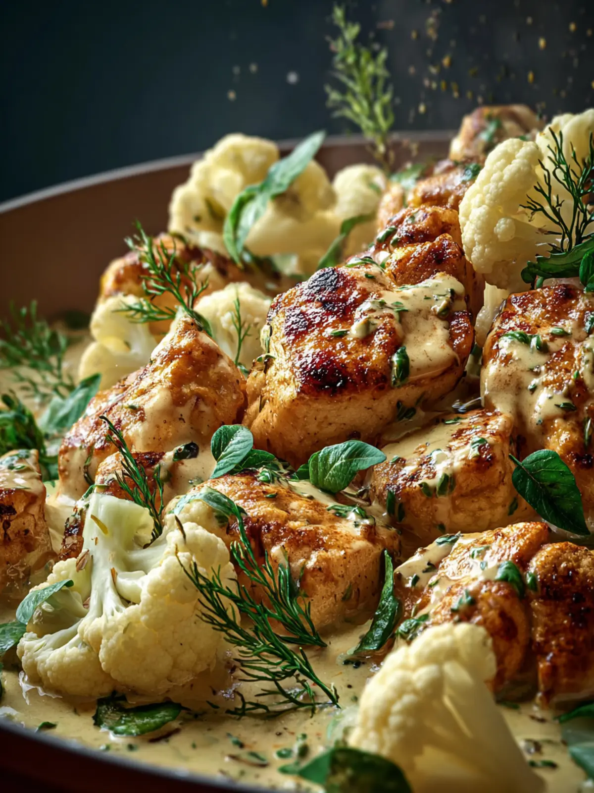 Creamy Chicken and Cauliflower First Image