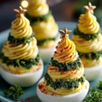 Deviled Egg Christmas Trees First Image
