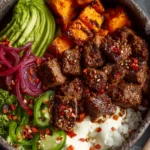 Hot Honey Beef Bowls First Image