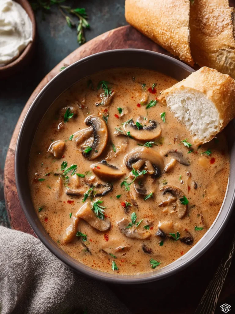 Hungarian Mushroom Soup First Image