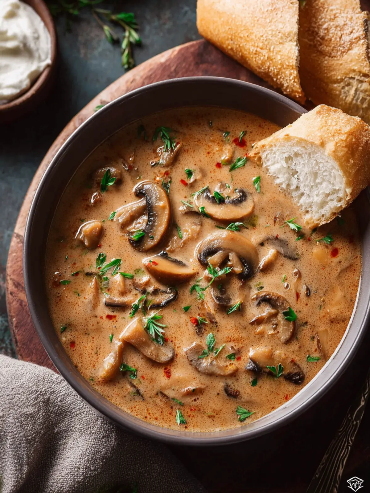 Hungarian Mushroom Soup First Image